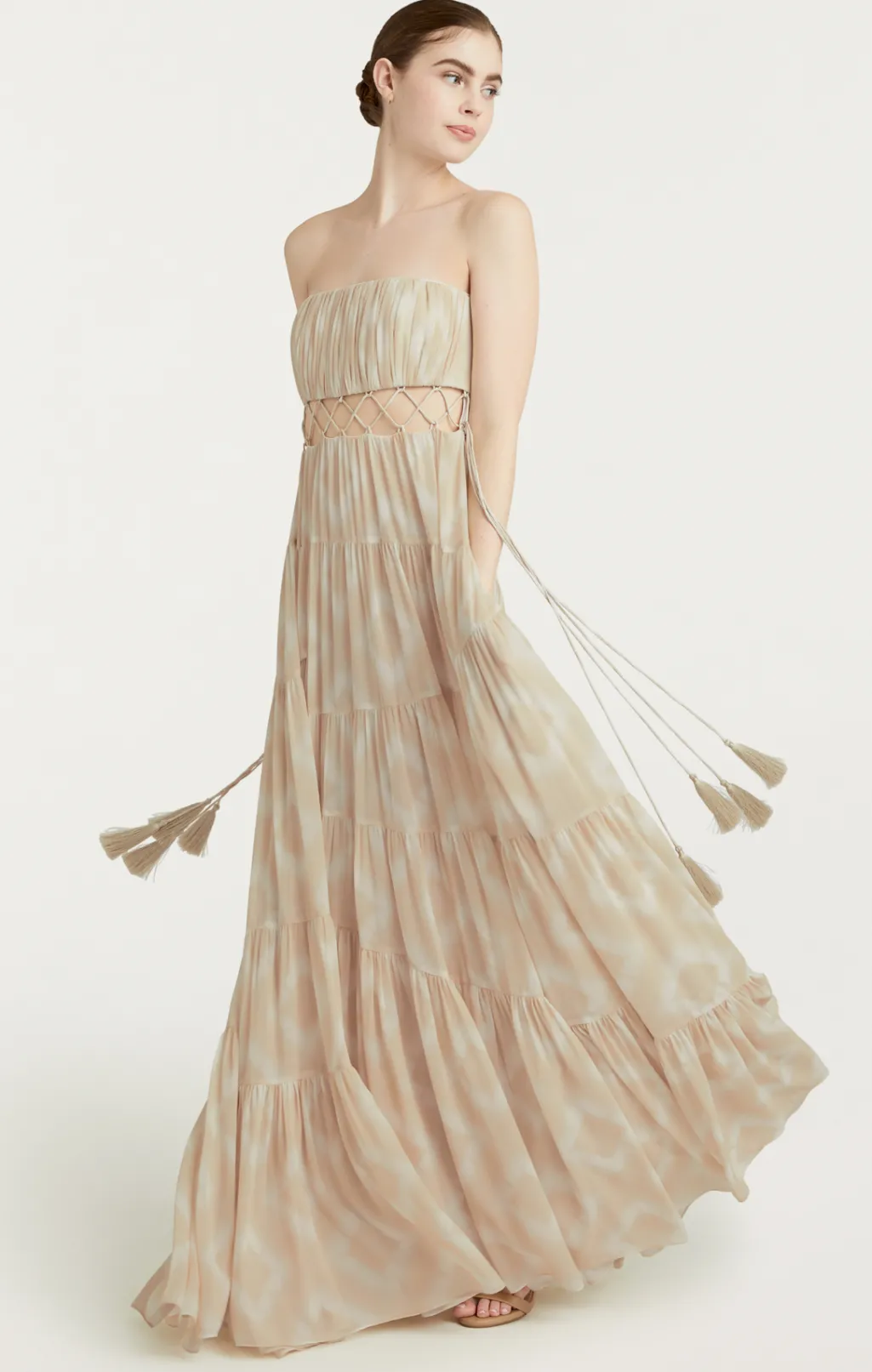 Cinq à Sept Cora Gown Ivory/plaster Hot