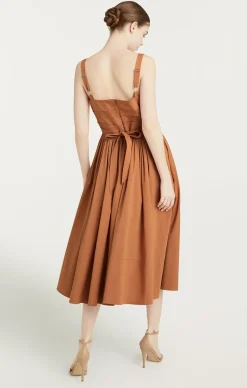 Cinq à Sept Cornelia Dress Cinnamon Best