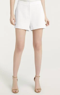 Cinq à Sept Crepe Elaine Short Ivory Sale