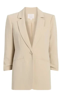 Cinq à Sept Crepe Khloe Blazer Khaki Discount