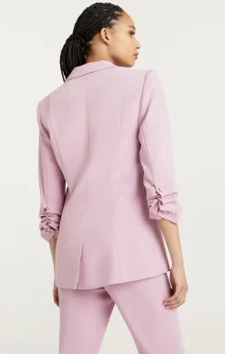 Cinq à Sept Crepe Khloe Blazer WarmMauve New