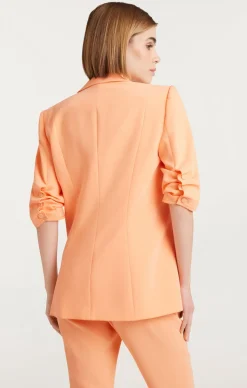 Cinq à Sept Crepe Khloe Blazer Marmalade Outlet
