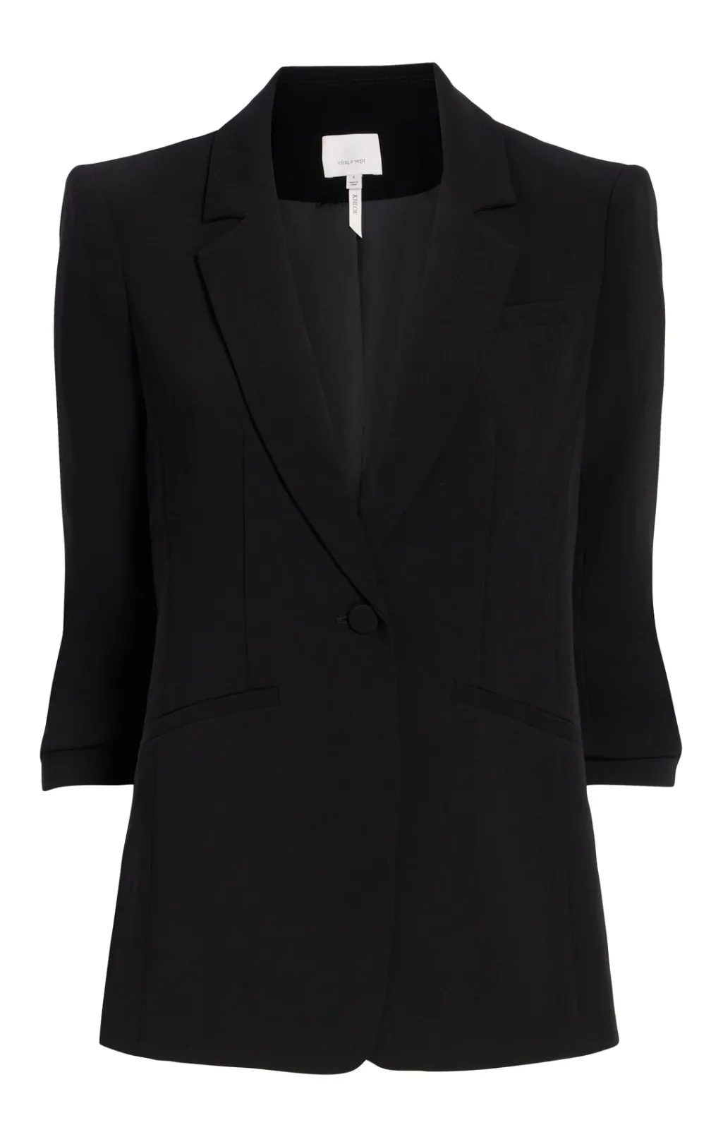 Cinq à Sept Crepe Khloe Blazer Black New