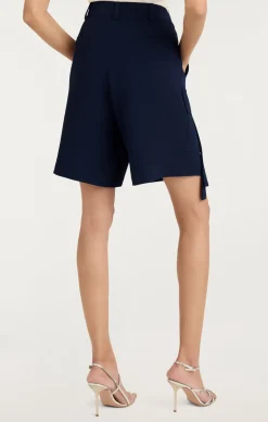 Cinq à Sept Crepe Odilia Short Navy Hot