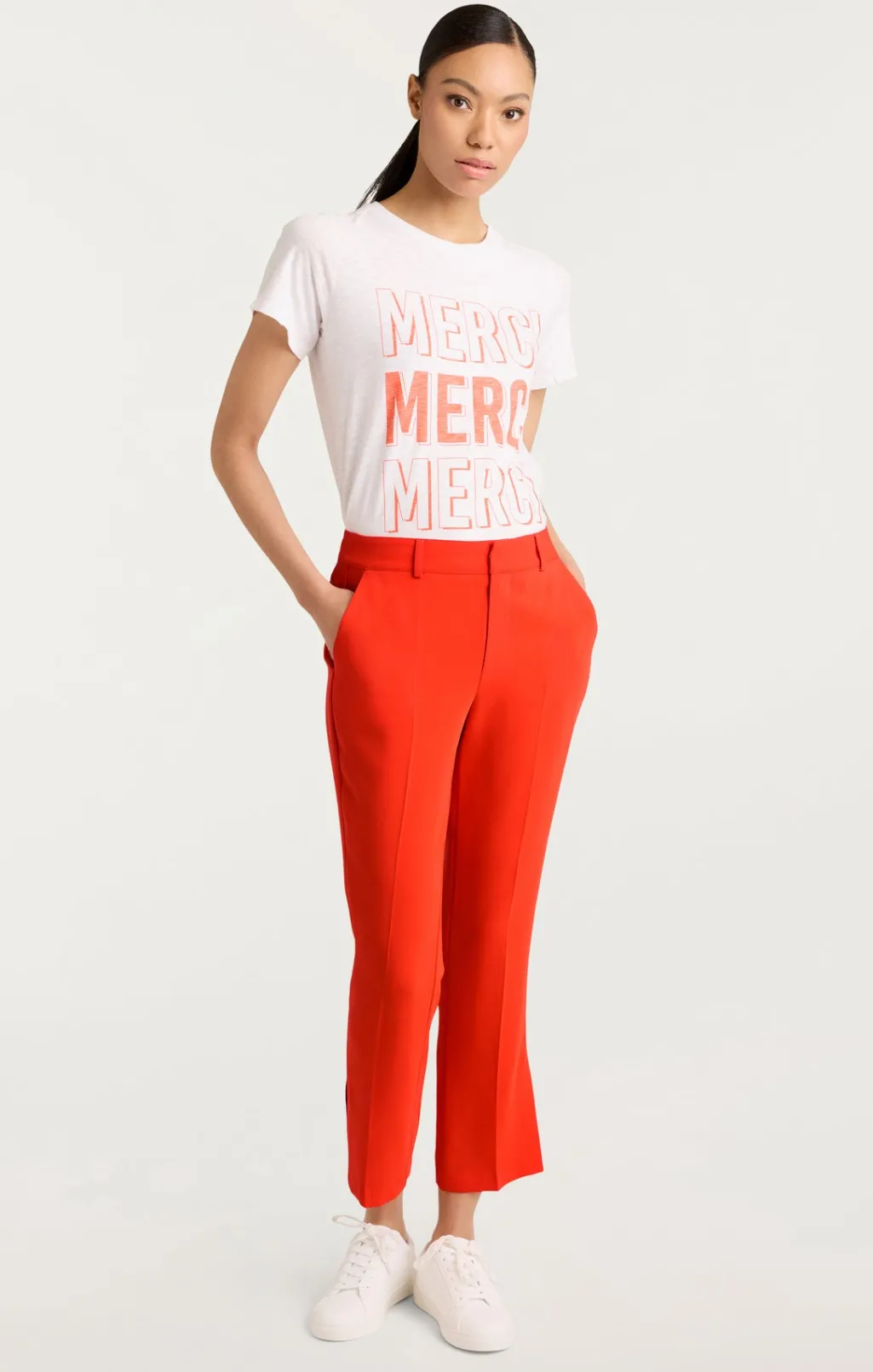 Cinq à Sept Cropped Kerry Pant DeepTangelo Best