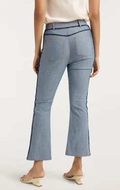 Cinq à Sept Cropped Sallie Pant LightIndigo Best