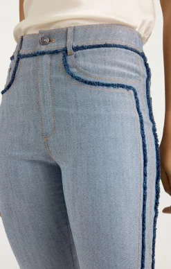 Cinq à Sept Cropped Sallie Pant LightIndigo Best