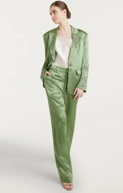 Cinq à Sept Crystal Floral Embellished Cheyenne Blazer Bonsai Best
