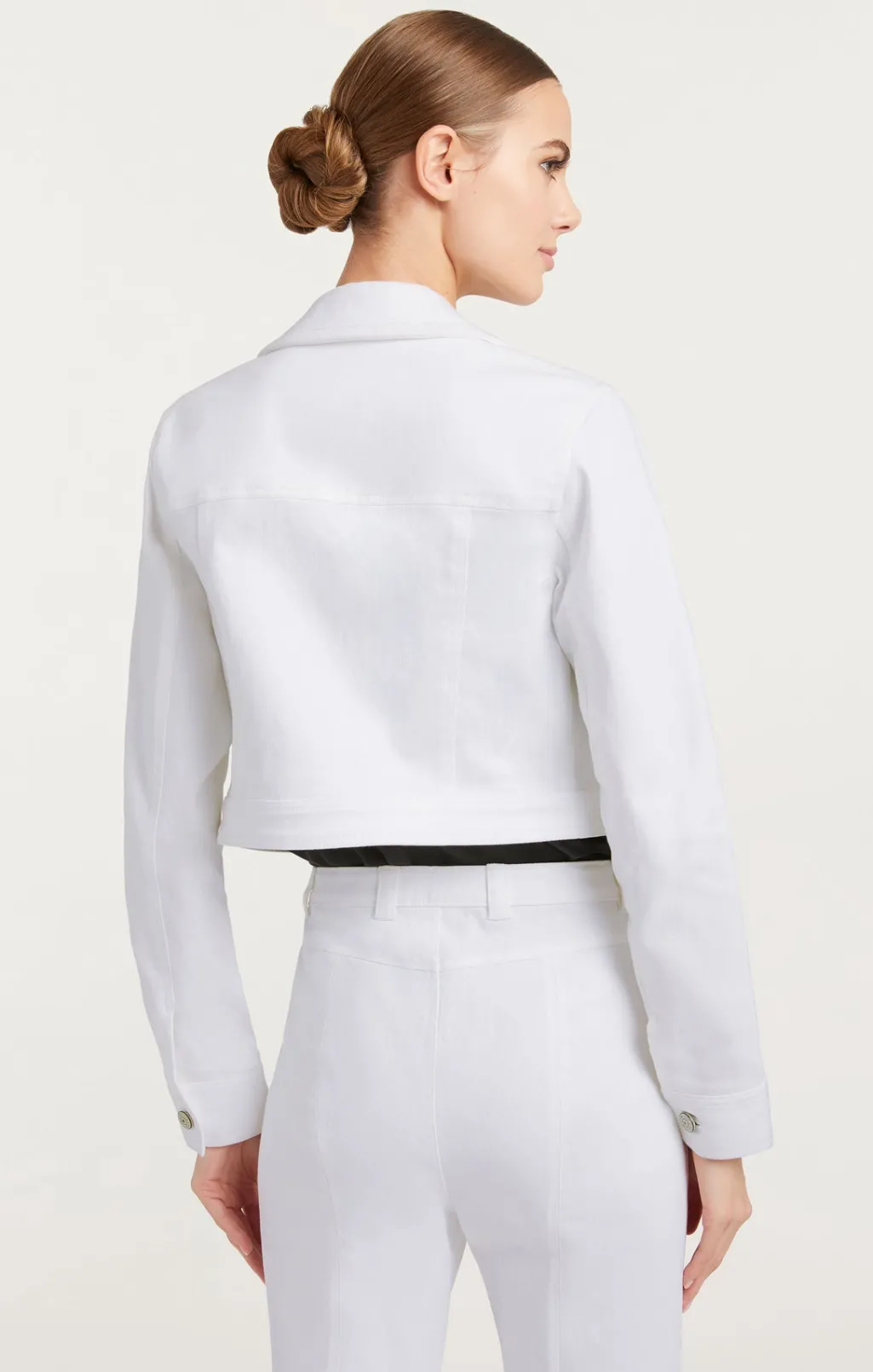 Cinq à Sept Crystal Floral Regina Jacket White Discount