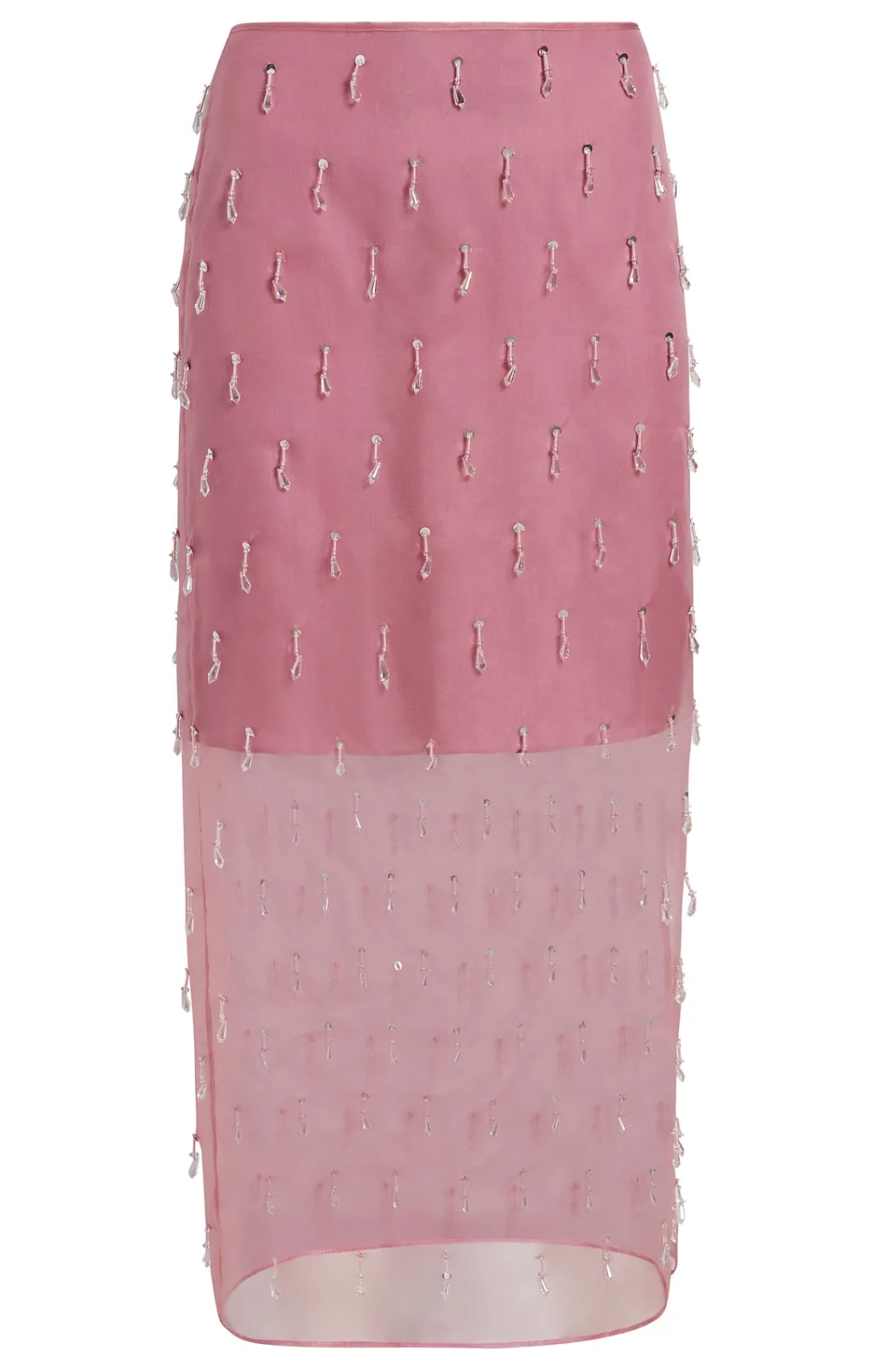 Cinq à Sept Crystal Teardrop Marta Skirt FadedViolet Outlet