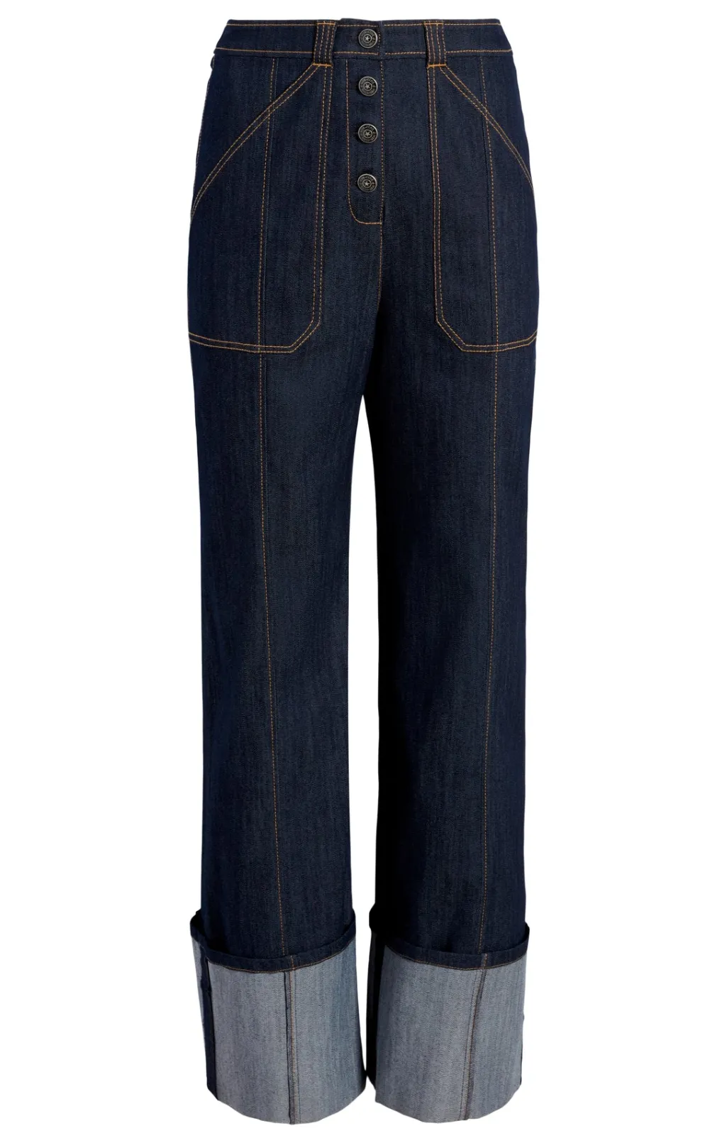 Cinq à Sept Cuffed Benji Pant Indigo Hot
