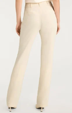 Cinq à Sept Cutout Paisley Embellished Kerry Pant Gardenia Online