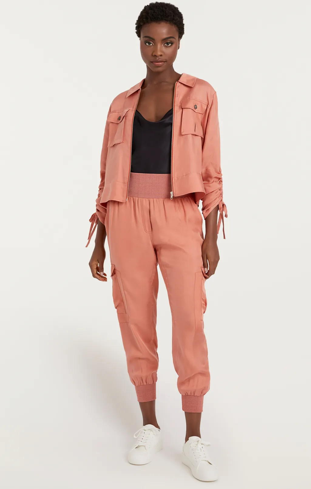 Cinq à Sept Dale Jacket Apricot Clearance