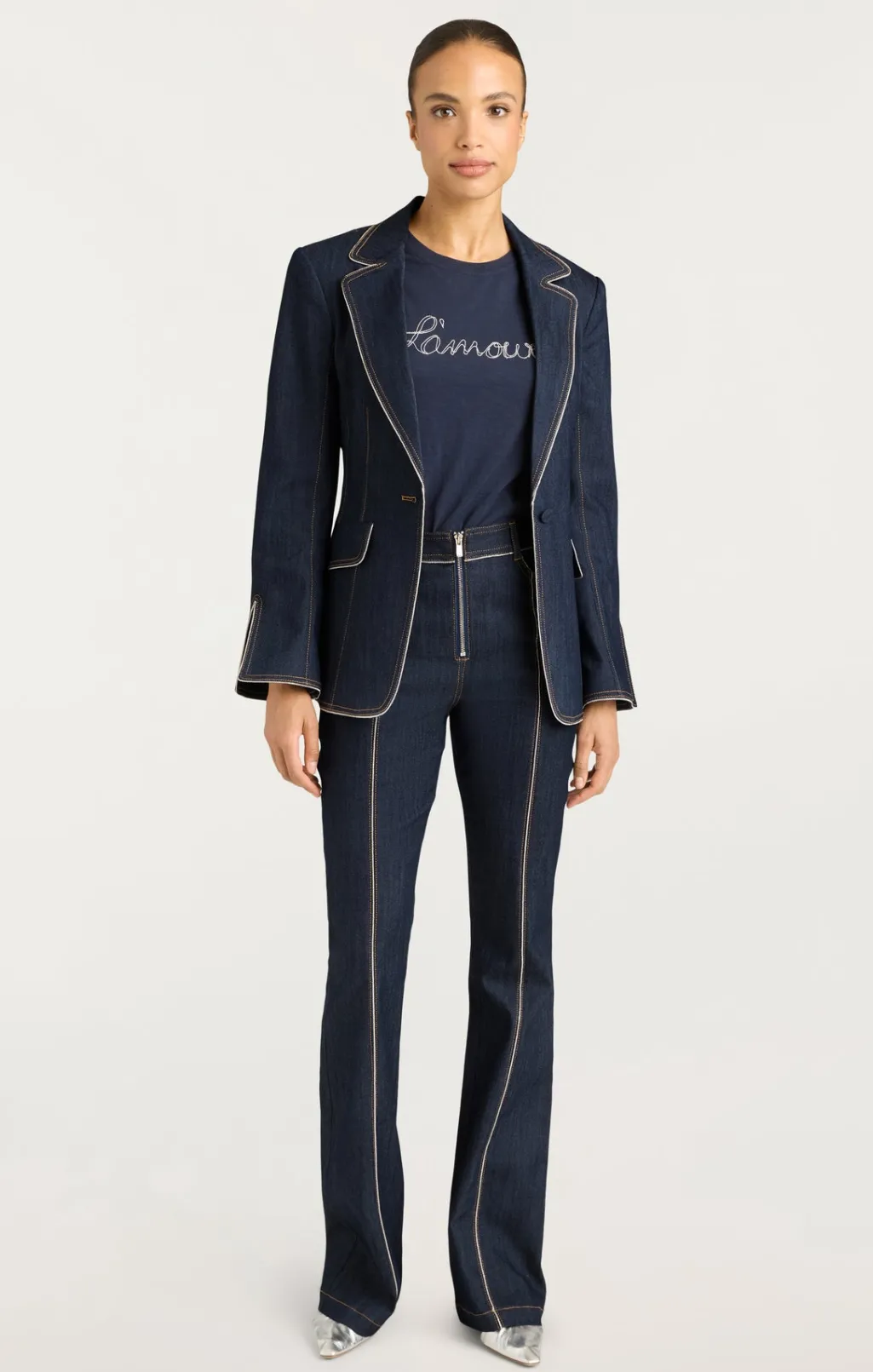 Cinq à Sept Danicka Blazer Indigo Hot