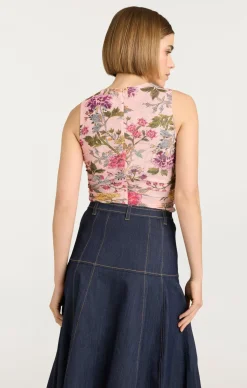 Cinq à Sept Dasha Top SoftPinkMulti