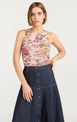 Cinq à Sept Dasha Top SoftPinkMulti