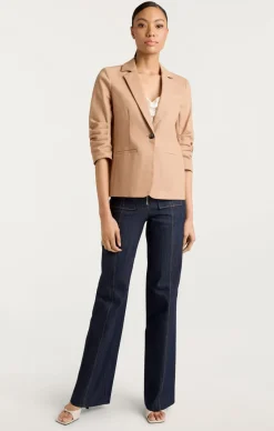 Cinq à Sept Denim Khloe Blazer Sahara Outlet