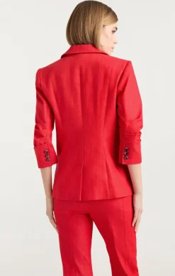 Cinq à Sept Denim Khloe Blazer DeepTangelo Hot
