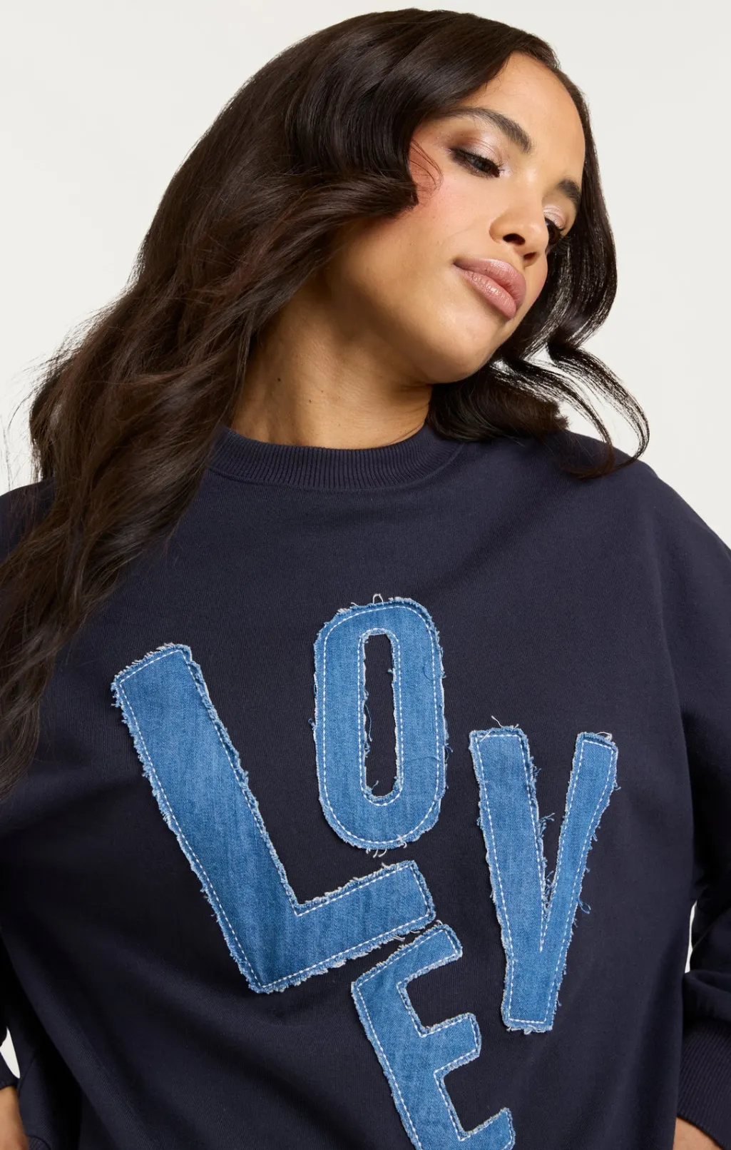 Cinq à Sept Denim Love Brandy Pullover Navy Clearance