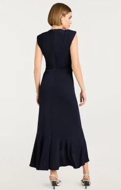 Cinq à Sept Dianne Dress Navy Online