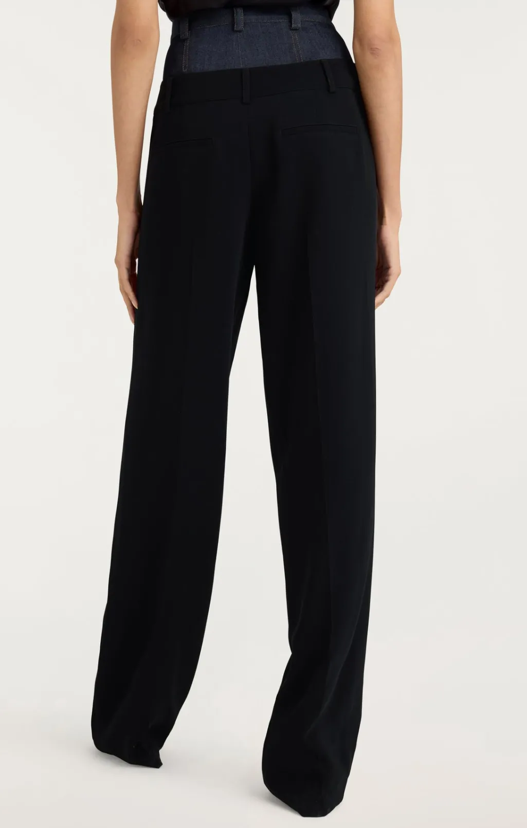 Cinq à Sept Dionne Pant Black/Indigo Online