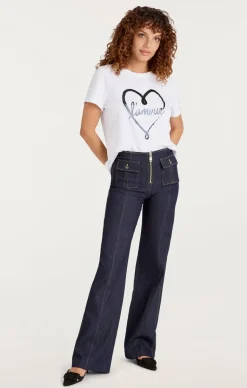 Cinq à Sept Doodled L'amour Tee White/black Online