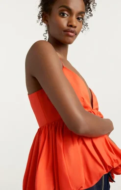 Cinq à Sept Effie Top CherryTomato Sale