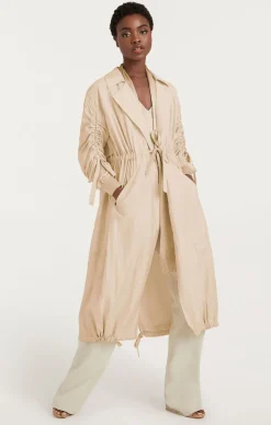 Cinq à Sept Emmeline Coat Plaster Discount