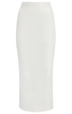 Cinq à Sept Etta Skirt Ivory New