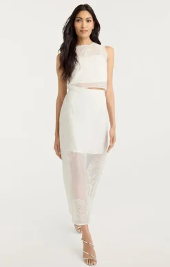 Cinq à Sept Etta Skirt Ivory New