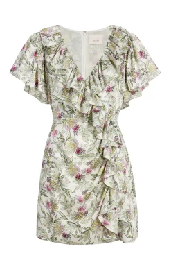 Cinq à Sept Evans Dress IvoryMulti Outlet