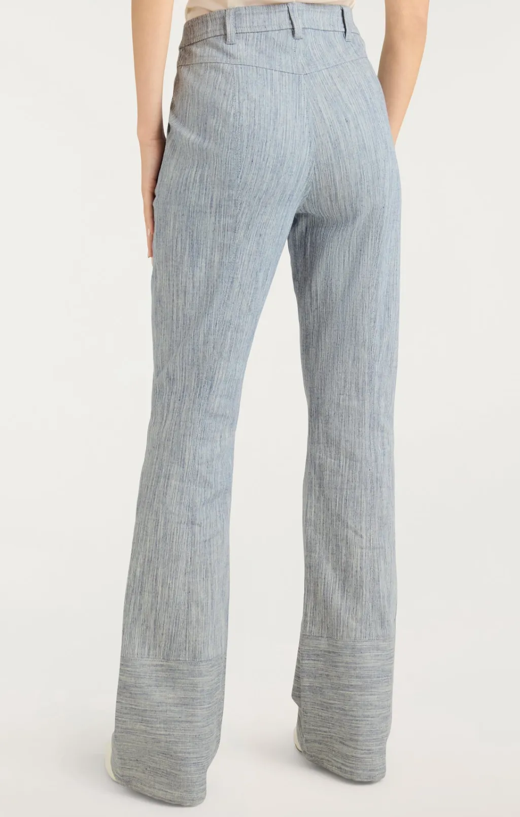 Cinq à Sept Evelyn Pant Indigo/White Discount
