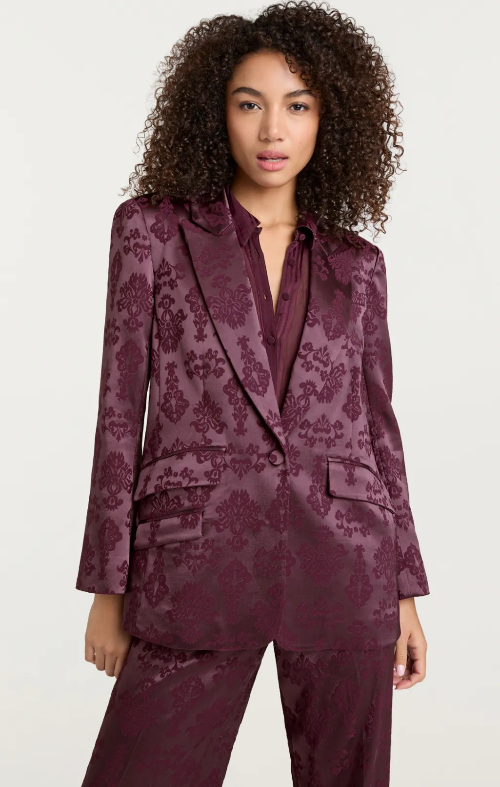 Cinq à Sept Faye Blazer DarkFig Sale