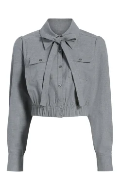Cinq à Sept Francesca Top SteelGrey Hot