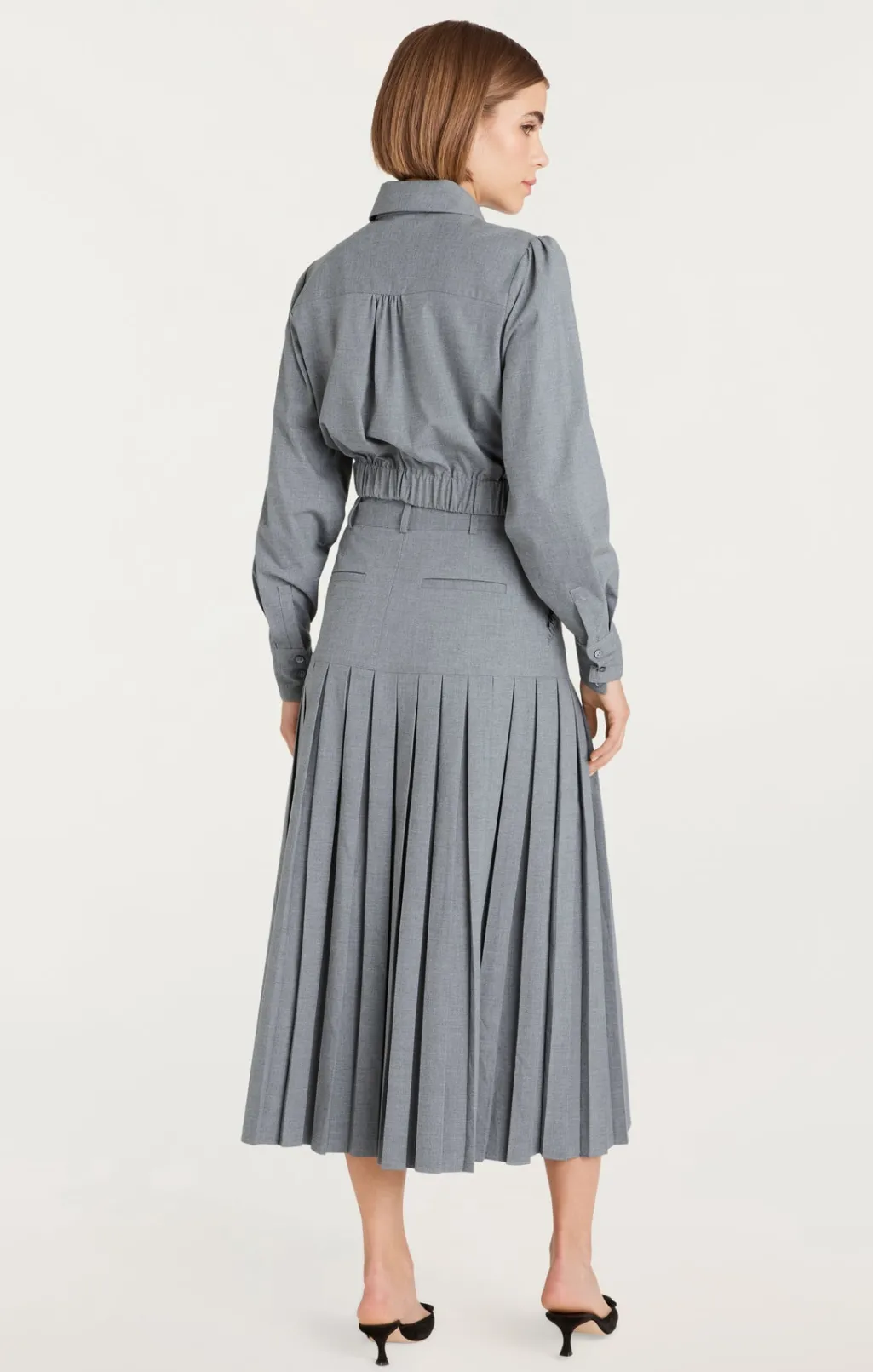 Cinq à Sept Francesca Top SteelGrey Hot