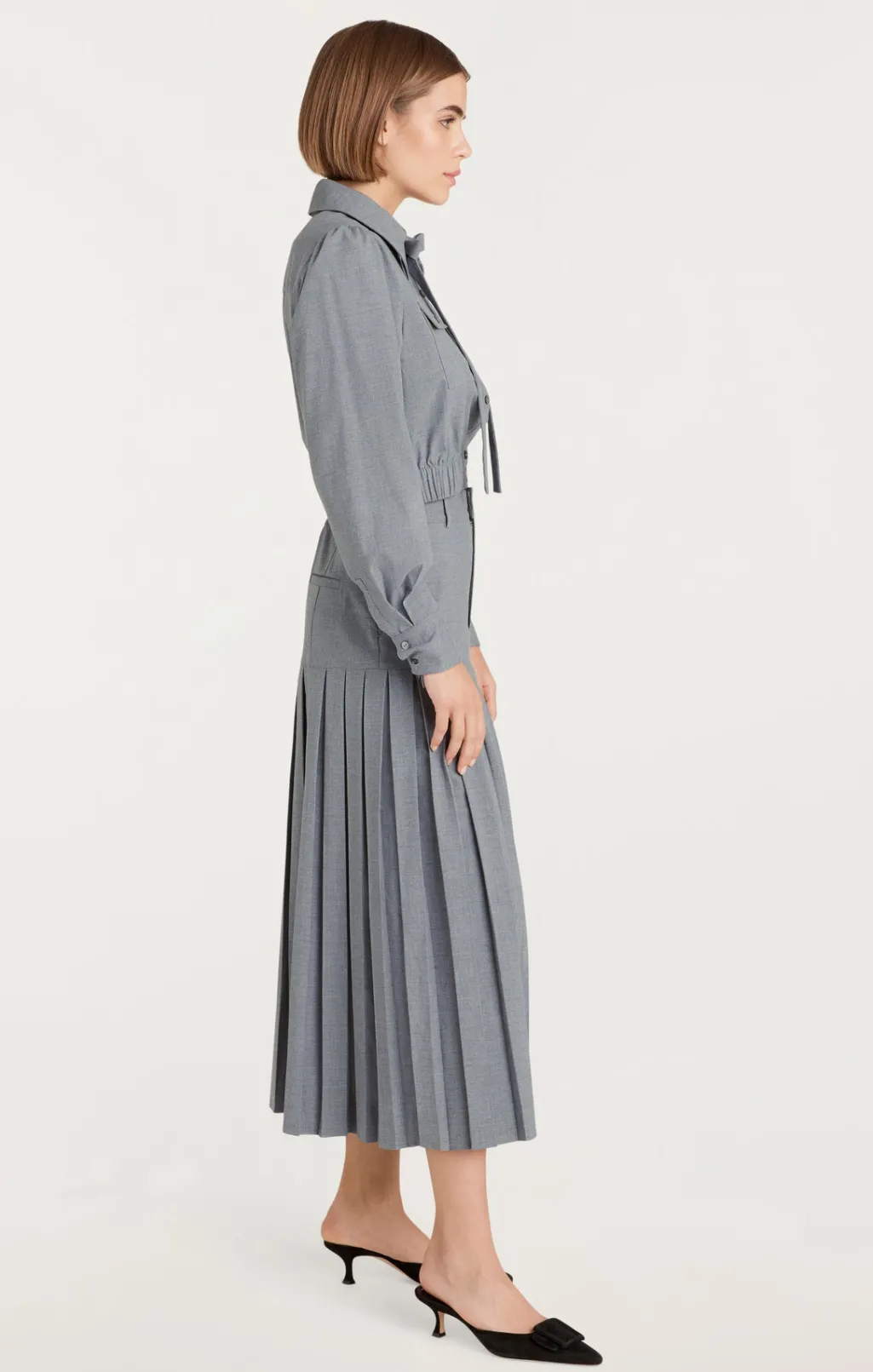 Cinq à Sept Francesca Top SteelGrey Hot