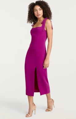 Cinq à Sept Fynn Dress VibrantPlum Hot