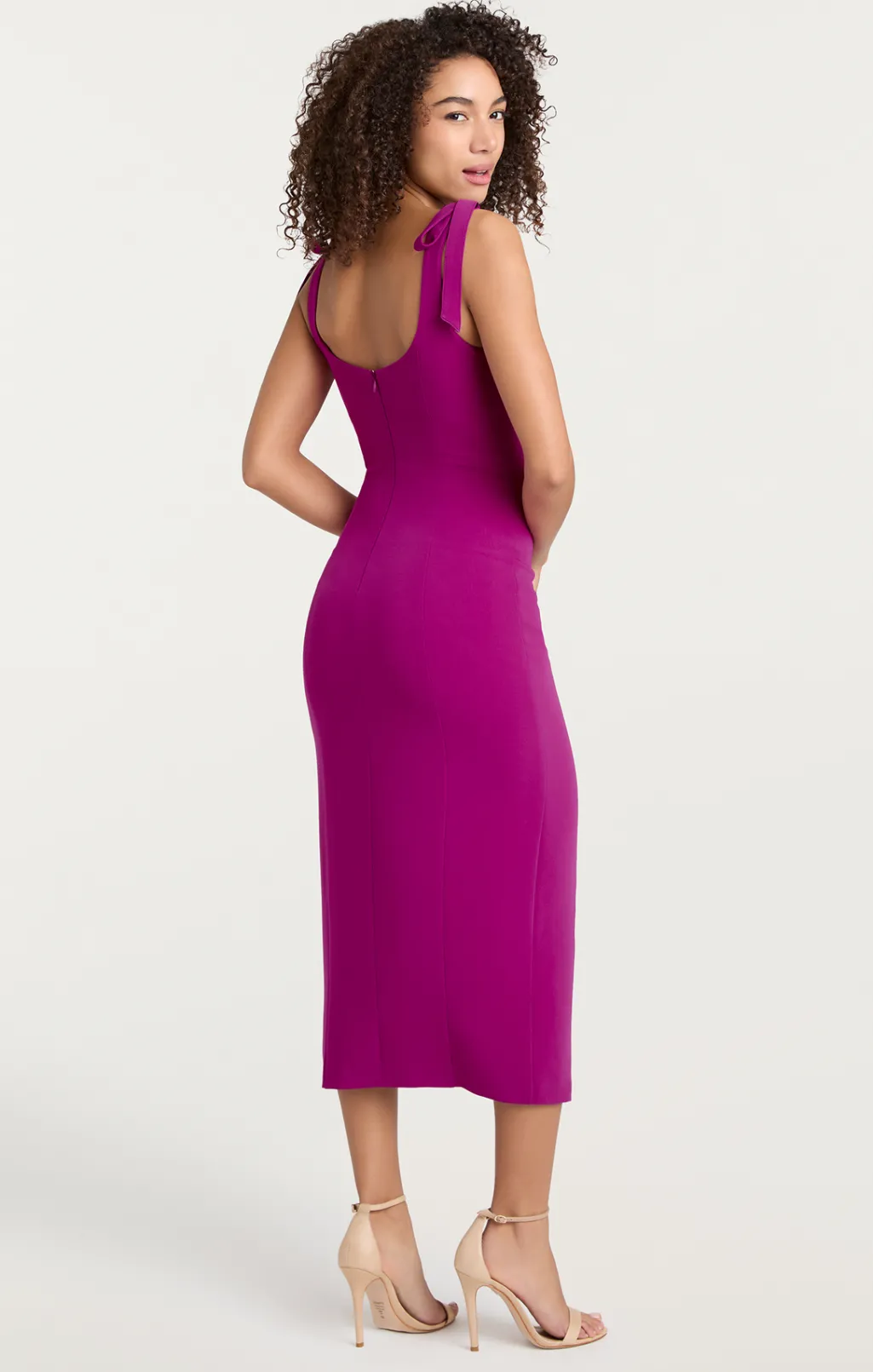 Cinq à Sept Fynn Dress VibrantPlum Hot
