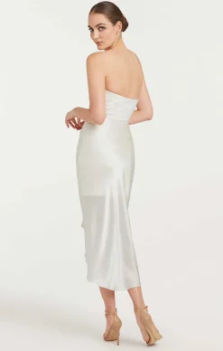Cinq à Sept Georgiana Dress Ivory Clearance