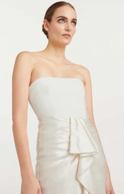 Cinq à Sept Georgiana Dress Ivory Clearance