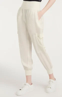 Cinq à Sept Giles Pant Ivory Discount