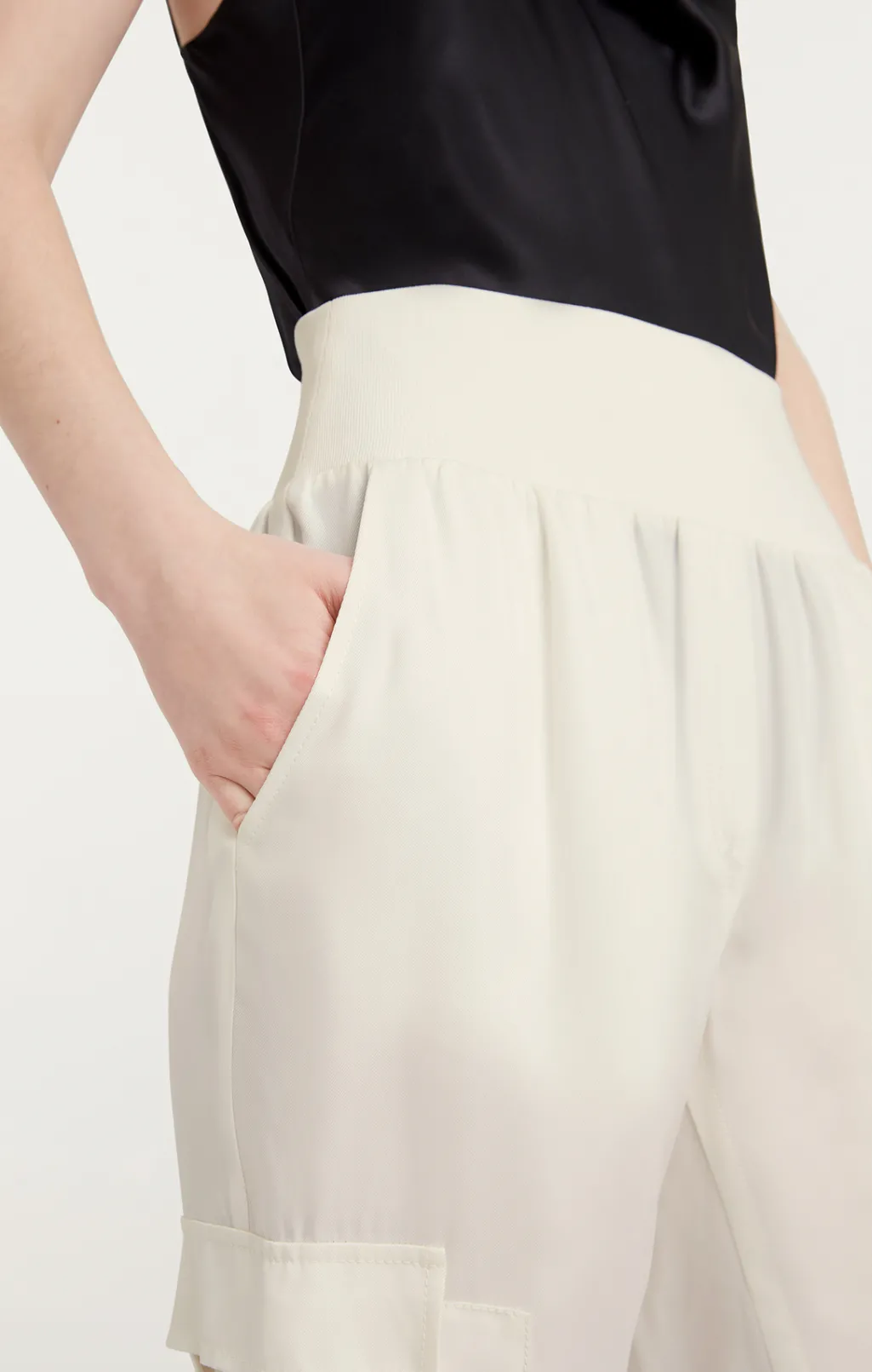 Cinq à Sept Giles Pant Ivory Discount