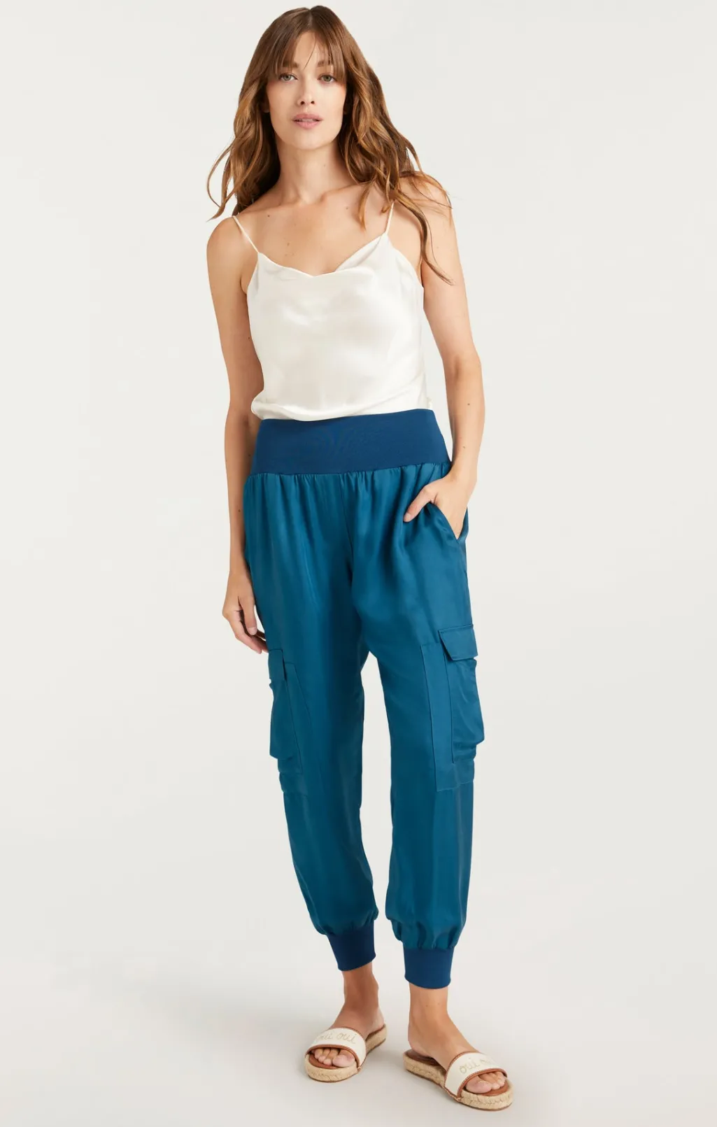 Cinq à Sept Giles Pant BlueSapphire Outlet