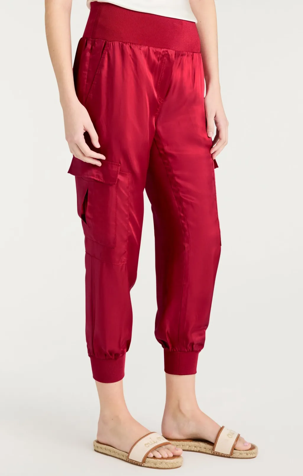 Cinq à Sept Giles Pant RedCurrant Sale