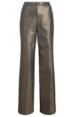 Cinq à Sept Coated Francine Pant Gold