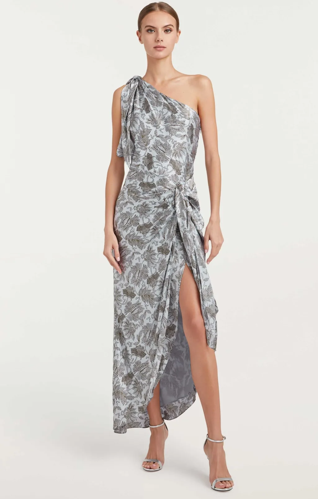Cinq à Sept Gretchen Dress Frost/blackOlive Discount