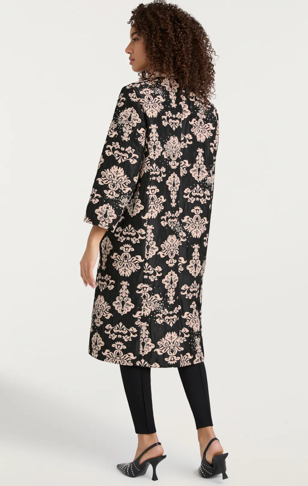 Cinq à Sept Haisley Coat Black Clearance