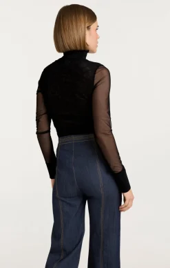 Cinq à Sept Halen Top Black Clearance