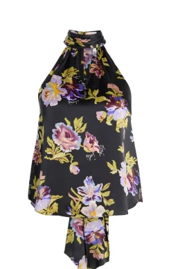 Cinq à Sept Harlow Top BlackMulti Sale