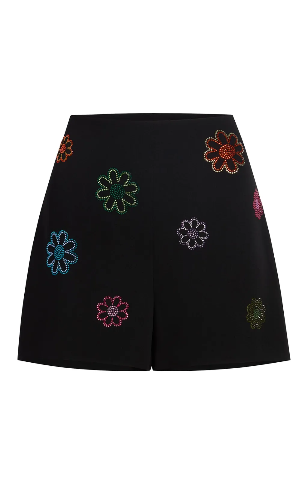Cinq à Sept Heatset Daisies Alissa Short Black Discount